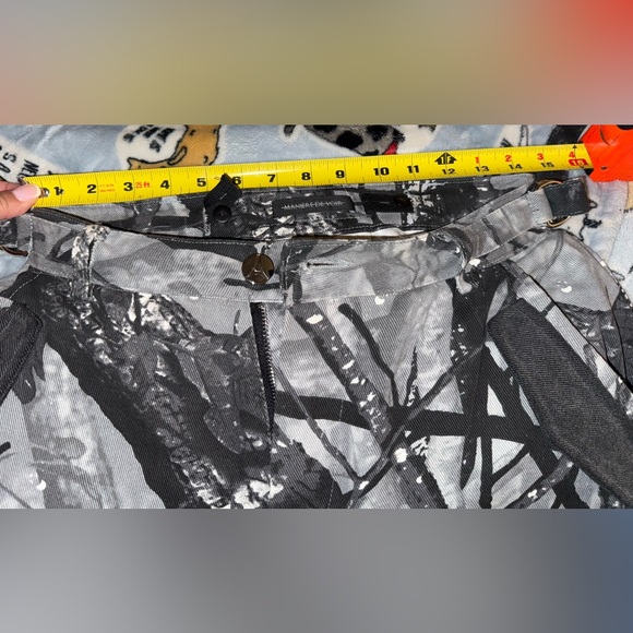 Maniere De Voir Black and Gray Flare Jeans - Picture 10 of 10